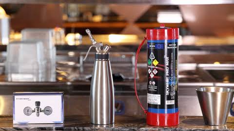 Skywhip Pro Max 3.3L           Cream Chargers