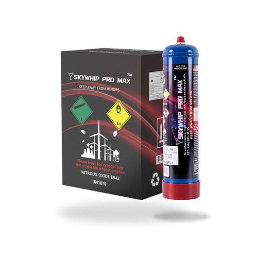 6 Pack –Skywhip Pro Max 660g – Cream Chargers
