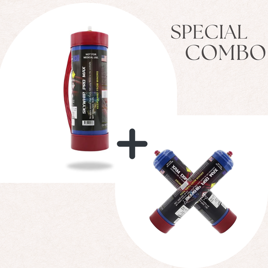 Skywhip pro 3.3L + Skywhip 2*660G| combo|cream chargers
