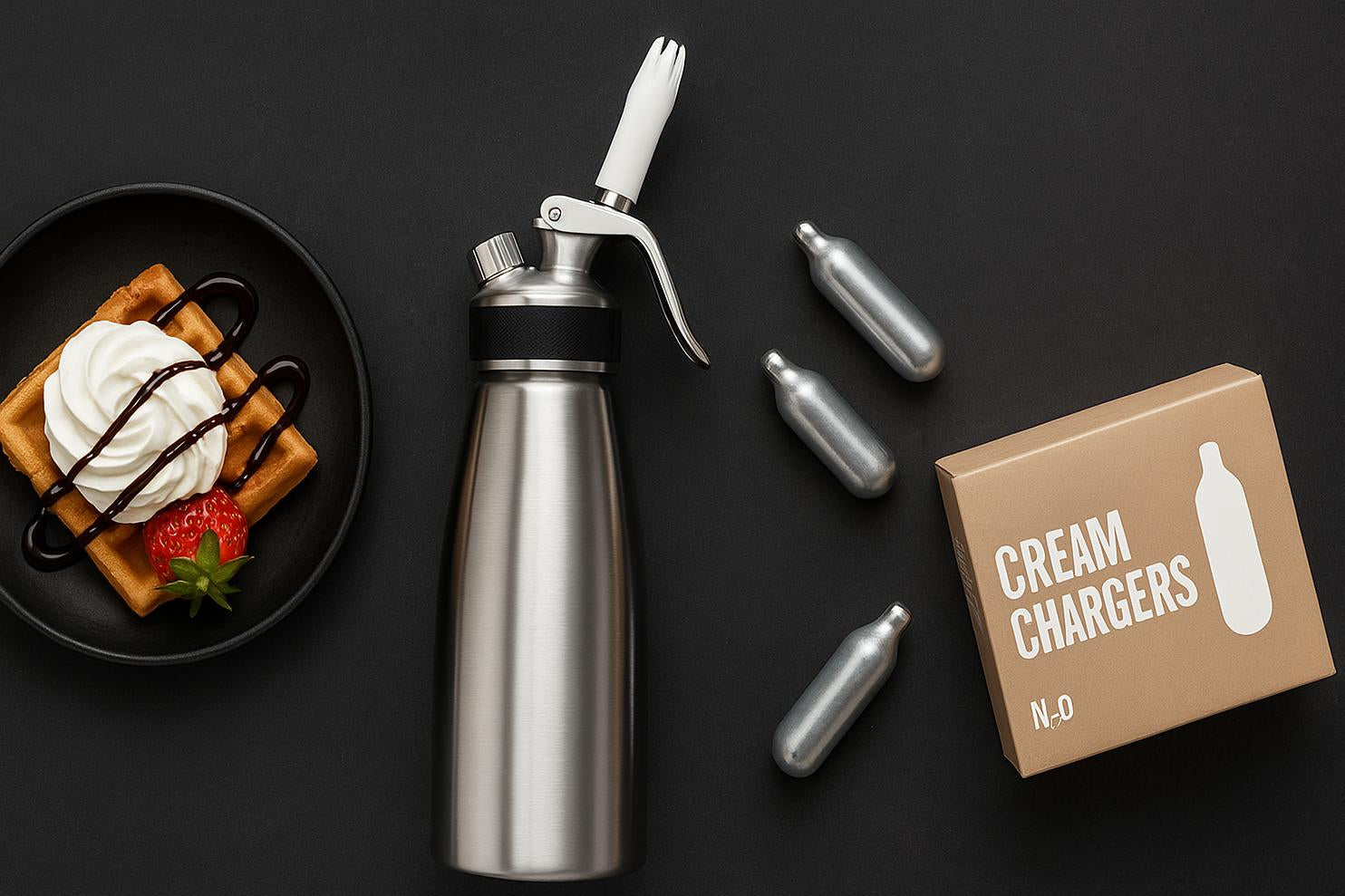 Skywhip Cream Chargers delivery in 30 minutes, 24/7.